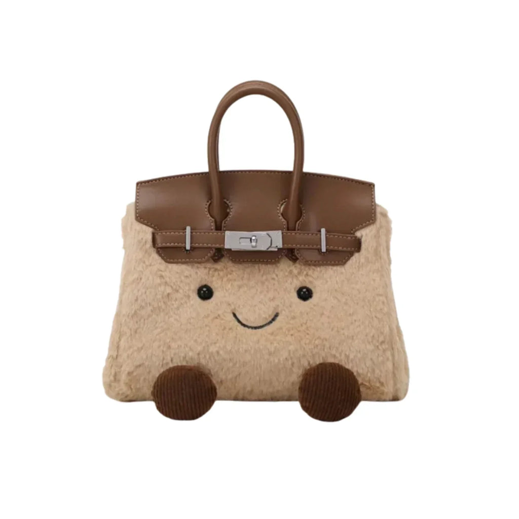 Jellycat Birkin Fluffy Bag