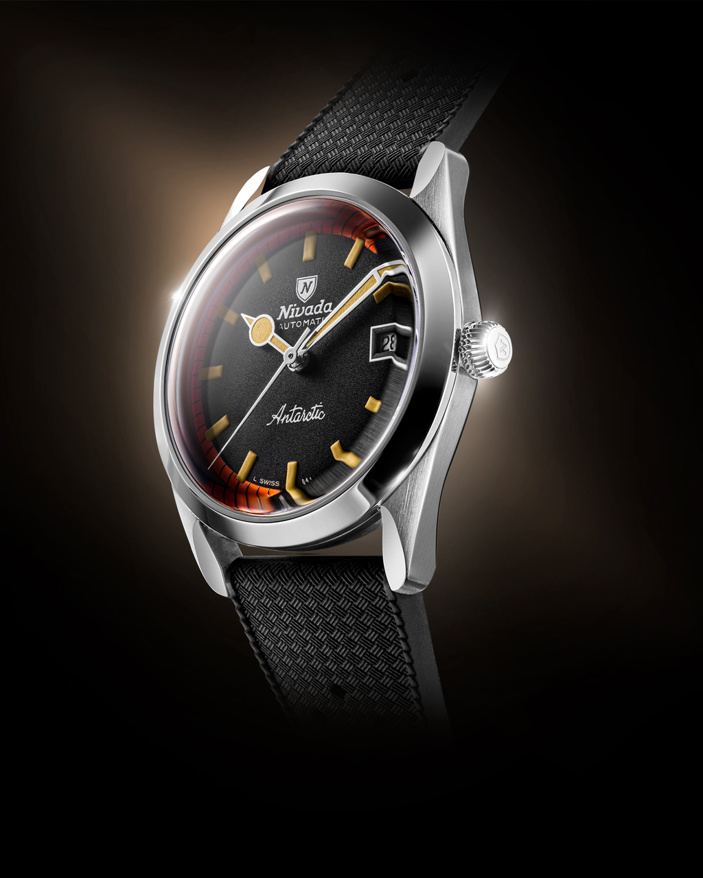 ANTARCTIC BLACK & ORANGE - 38MM