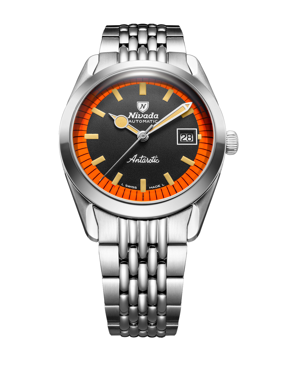 ANTARCTIC BLACK & ORANGE - 38MM