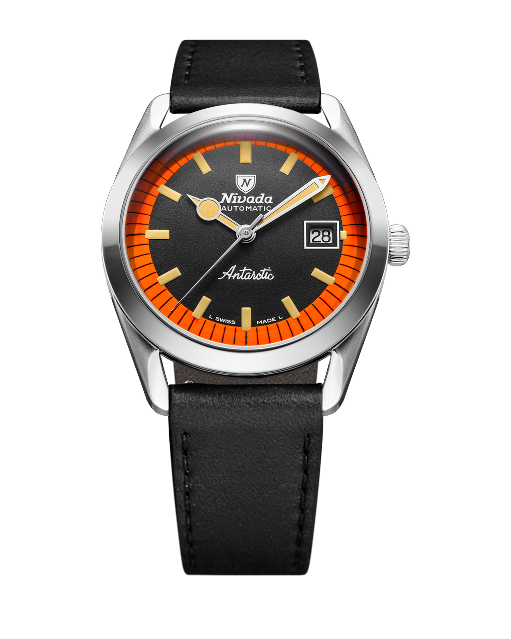 ANTARCTIC BLACK & ORANGE - 38MM