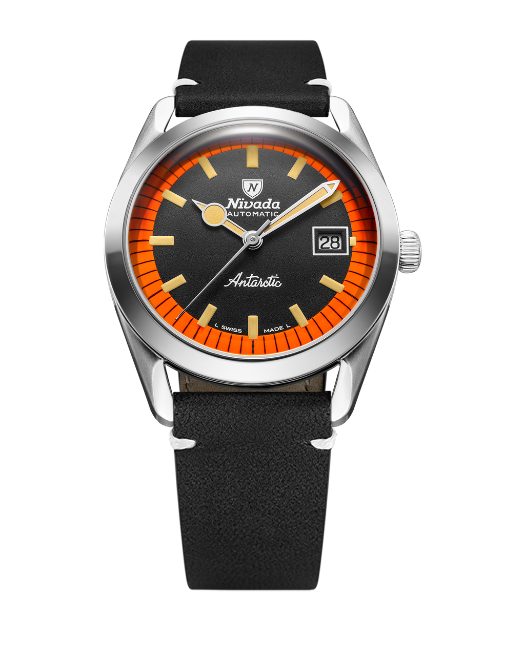 ANTARCTIC BLACK & ORANGE - 38MM