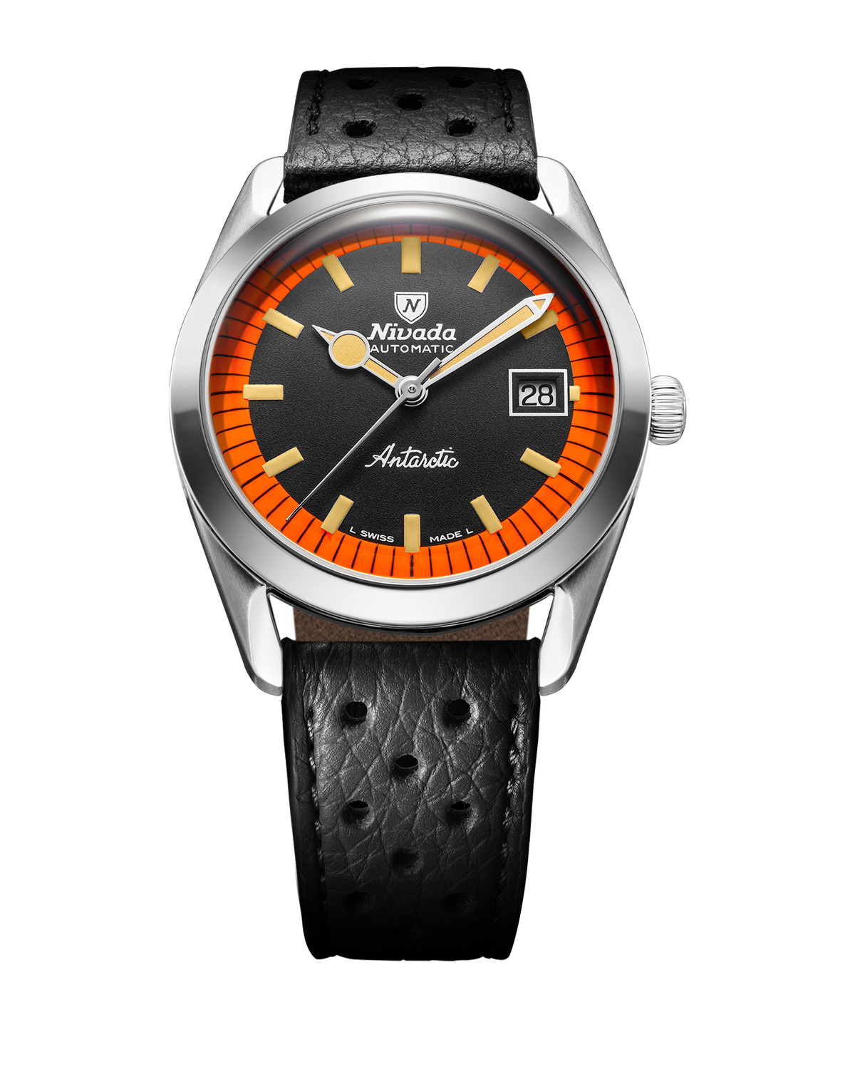 ANTARCTIC BLACK & ORANGE - 38MM