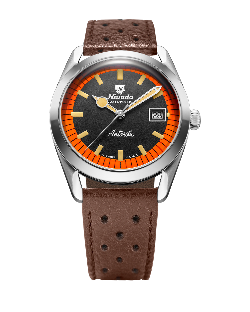 ANTARCTIC BLACK & ORANGE - 38MM