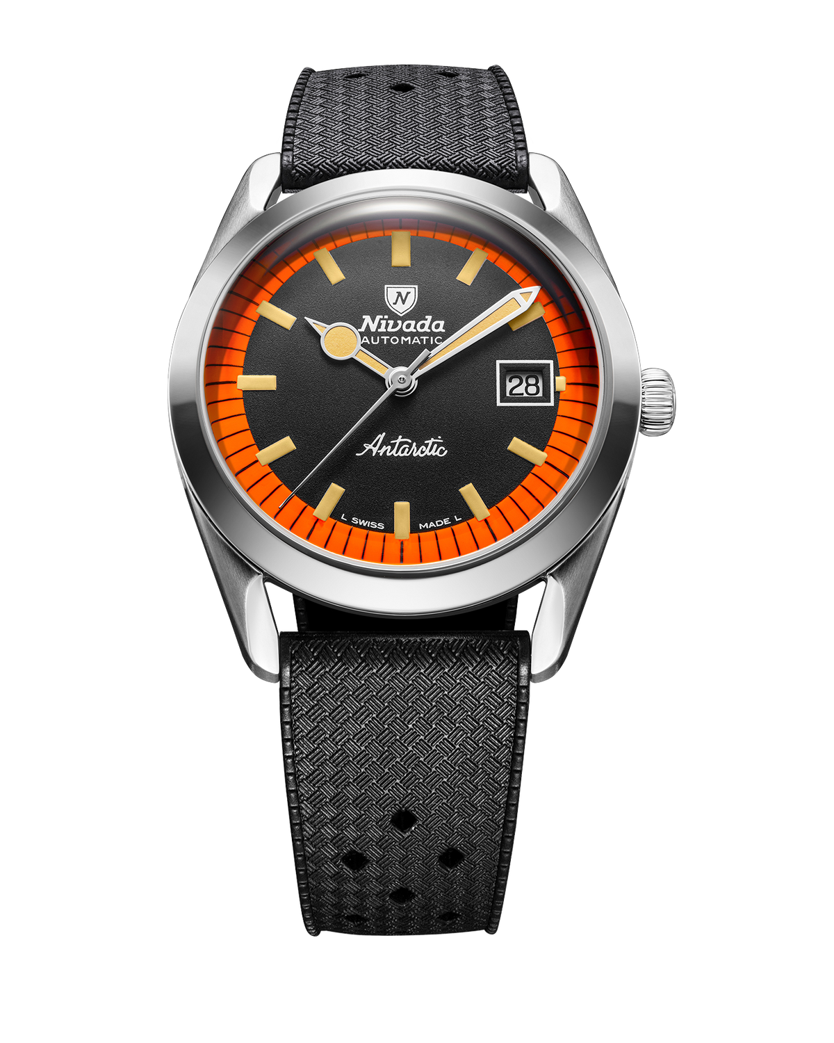 ANTARCTIC BLACK & ORANGE - 38MM