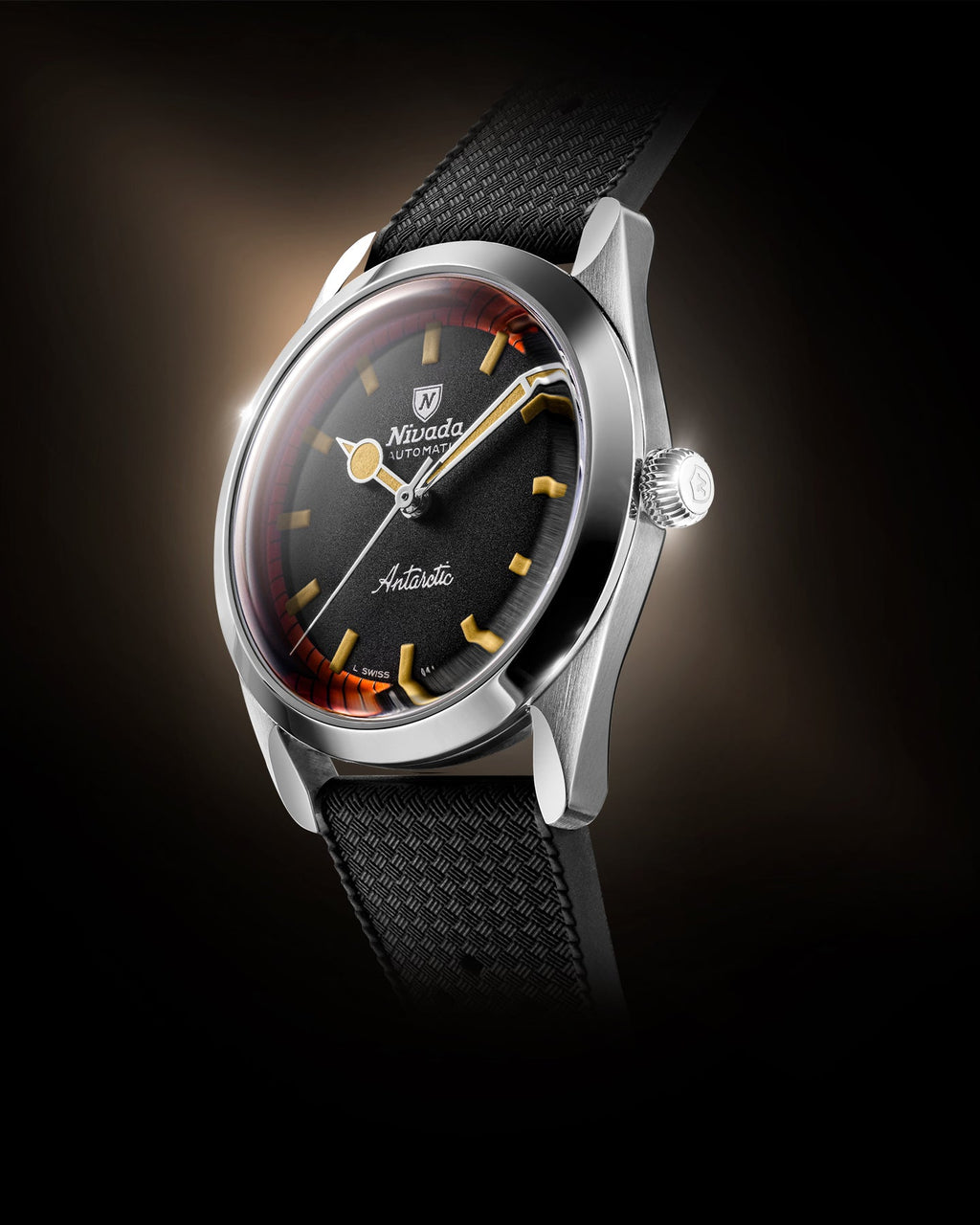 ANTARCTIC BLACK & ORANGE - 38MM