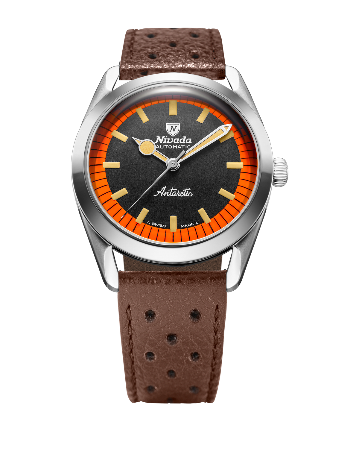 ANTARCTIC BLACK & ORANGE - 38MM