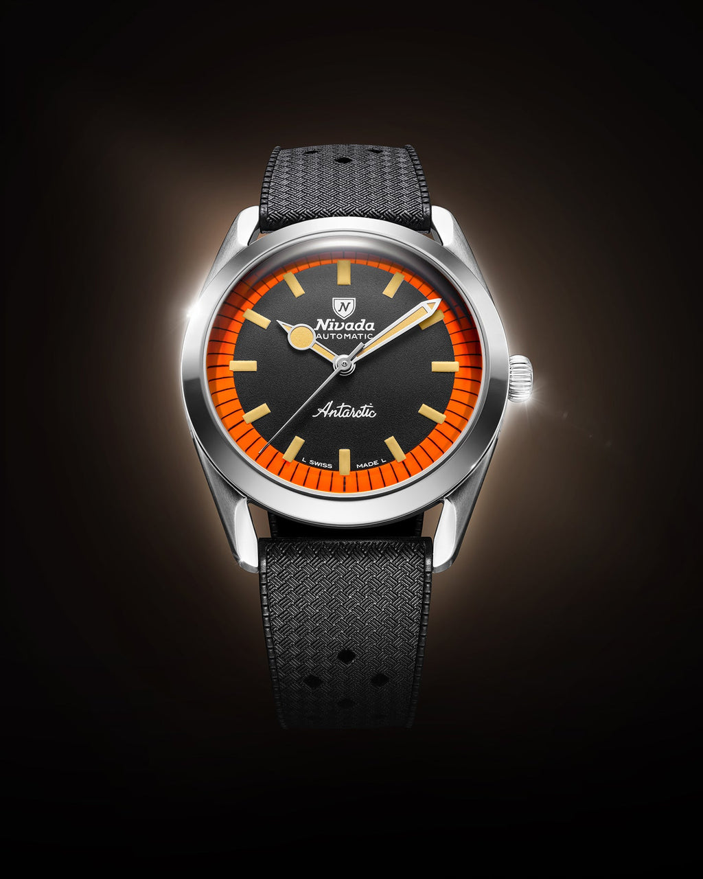 ANTARCTIC BLACK & ORANGE - 38MM